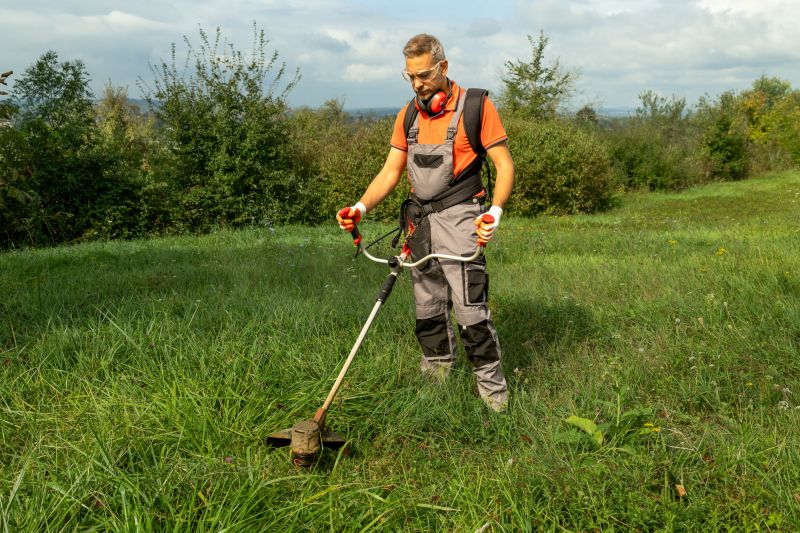 Weed Whacking in Bowie, MD